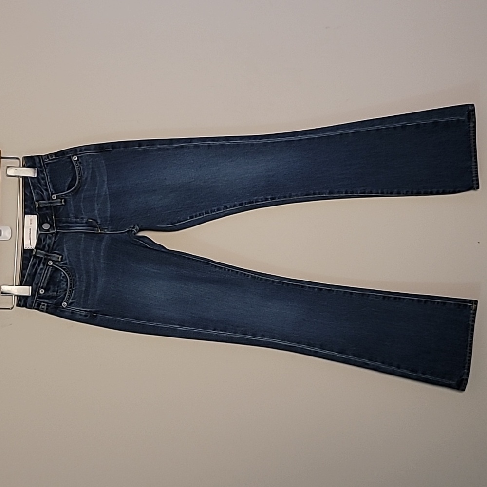 Paperdenim&cloth mid rise flare jean Sz 23
